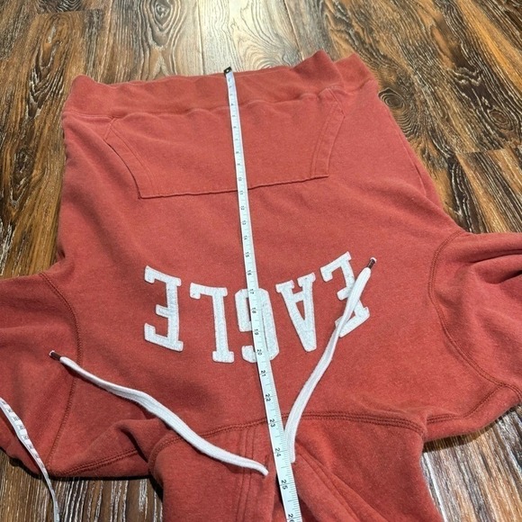American Eagle Outfitters Vintage Orange Hoodie Sweater XS Mens or Women's Y2K - Picture 5 of 5